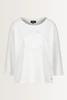 Top met 3D-embleem Monari