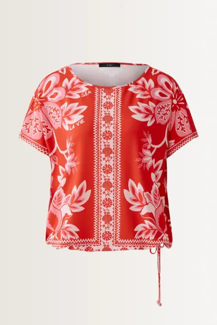 Top met bloemenprint OUI