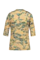 Top met bloemprint
