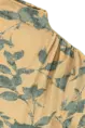 Top met bloemprint
