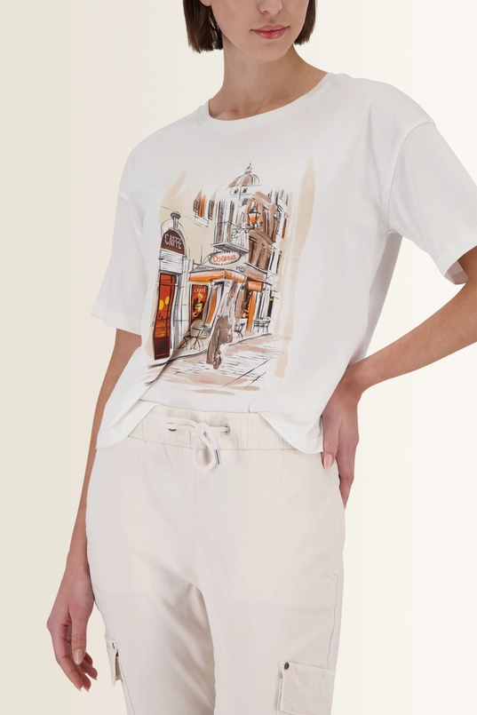 Top met city print Monari