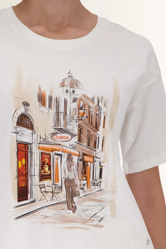 Top met city print Monari