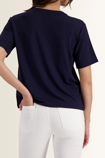 Top met decoratieve print Monari