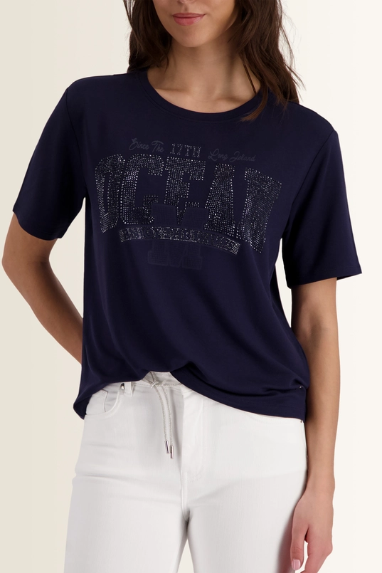 Top met decoratieve print Monari