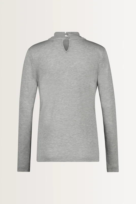 Top met draperie