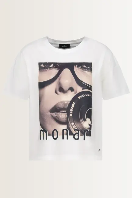 Top met fotoprint Monari
