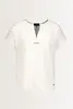 Top met halsplit Monari