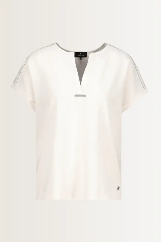 Top met halsplit Monari