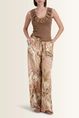 Top met lurex en volant Monari