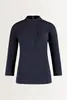 Top met plooidetail