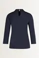 Top met plooidetail