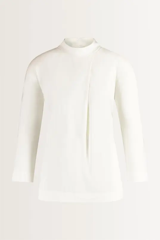 Top met plooidetail