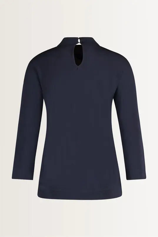 Top met plooidetail