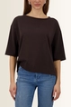 Top met reliëflogo Monari