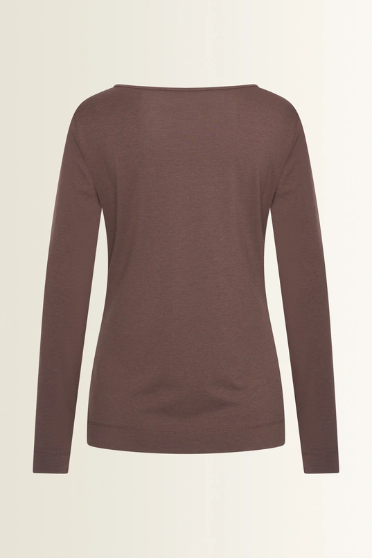 Top met soepele stretchjersey