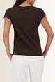 Top met strass en tekstprint Monari