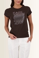 Top met strass en tekstprint Monari