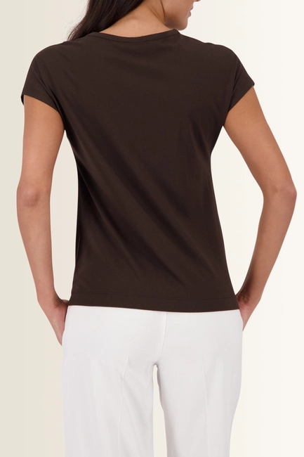Top met strass en tekstprint Monari