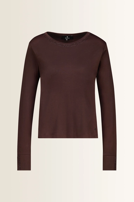 Top met strassdetails Monari