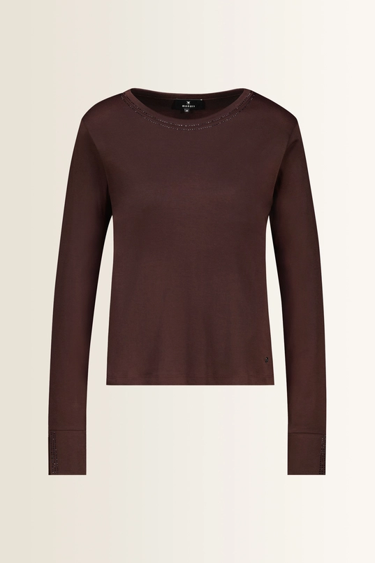 Top met strassdetails Monari