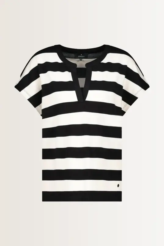 Top met streepdessin Monari