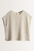 Top met subtiel kreukeffect Zlamea Someday