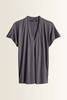 Top met V-hals en subtiele glans Kisana Someday