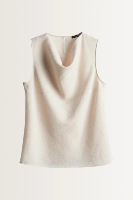 Top met vloeiende halslijn Zoelie Someday