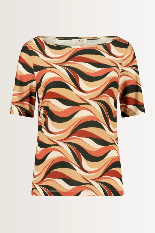 Top multicolour print