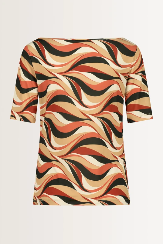 Top multicolour print