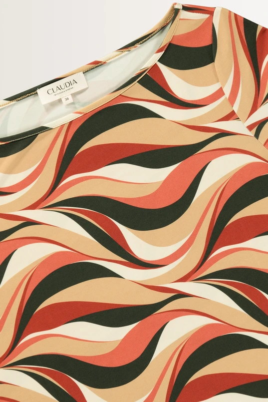 Top multicolour print