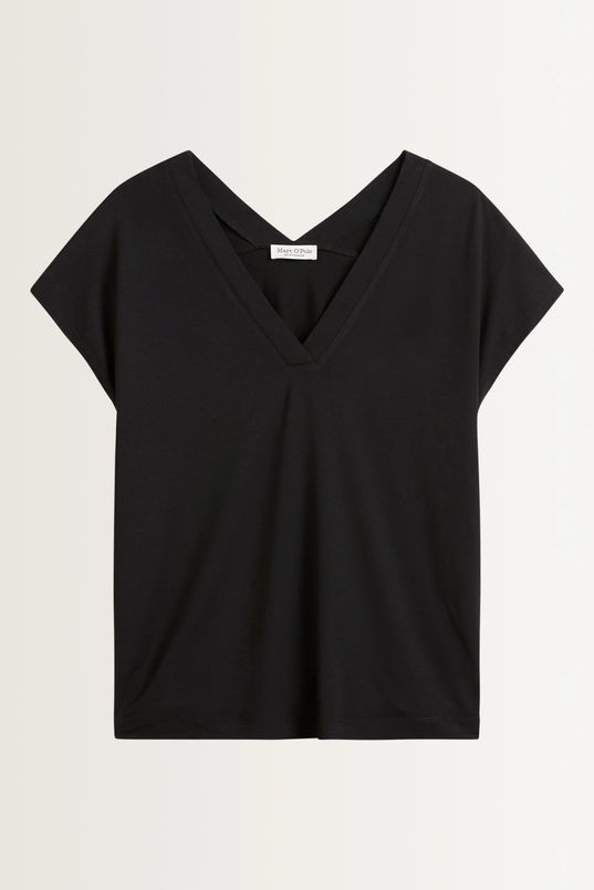 Top van glanzende jersey Marc O'Polo