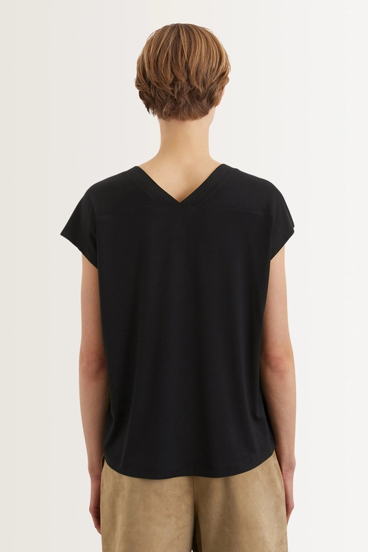 Top van glanzende jersey Marc O'Polo