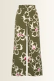 Travel broek bloemendessin