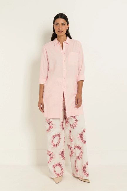 Travel broek in tie-dye dessin