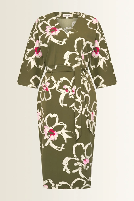 Travel jurk bloemendessin