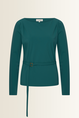 Travel top ceintuurdetail