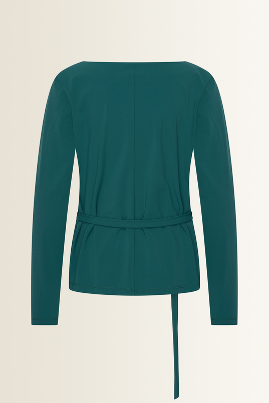 Travel top ceintuurdetail