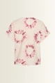 Travel top in tie-dye dessin