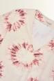 Travel top in tie-dye dessin