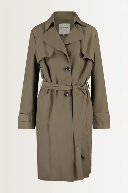 Trenchcoat met ceintuur MAURA