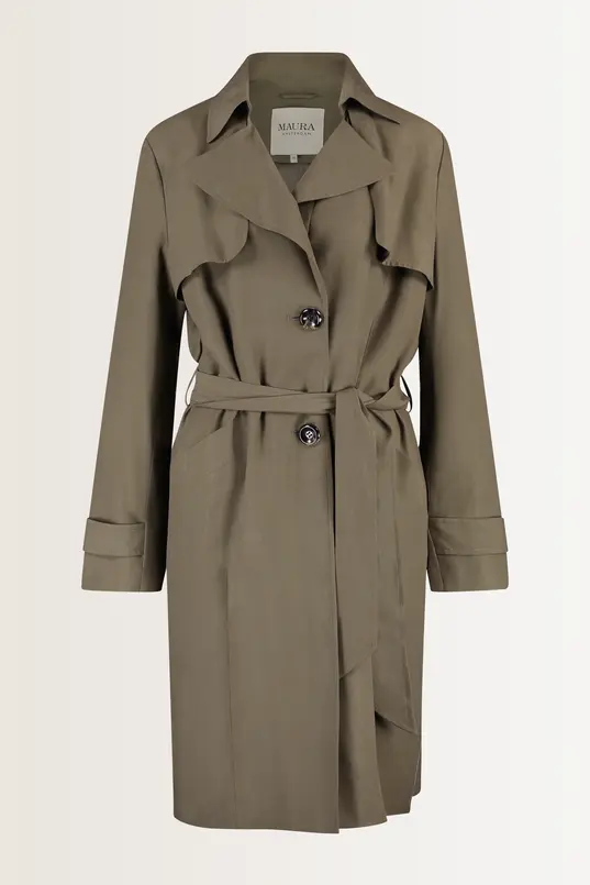 Trenchcoat met ceintuur MAURA