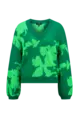 Trui gebloemd