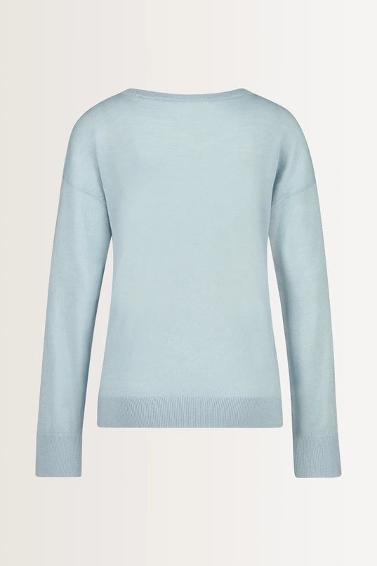 Trui merino & lurex