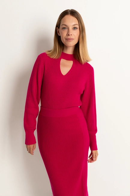 Trui met cut-out