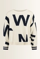 Trui met grafisch dessin Celebre Max Mara Weekend