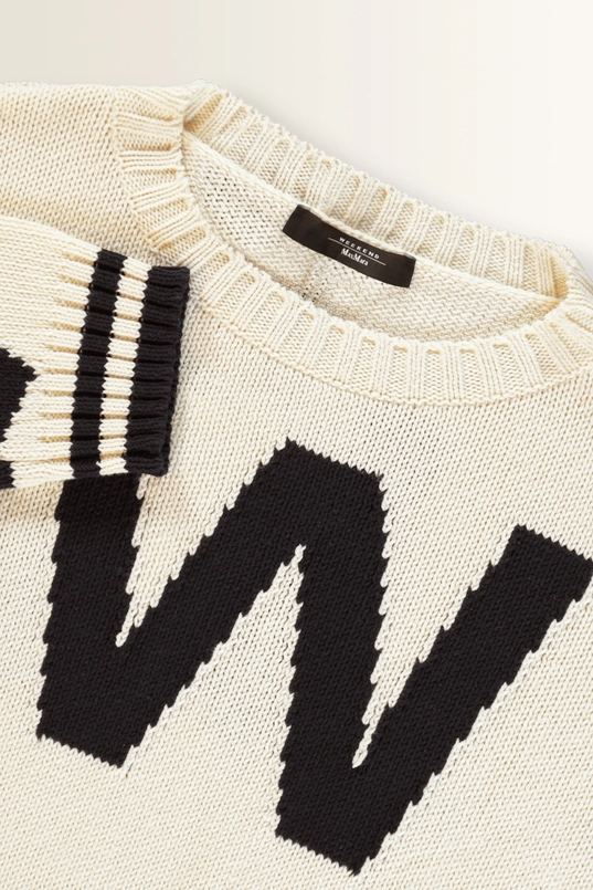 Trui met grafisch dessin Celebre Max Mara Weekend