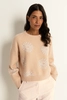 Trui met jacquard-bloemen