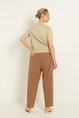 Trui met korte col en lurex-effect
