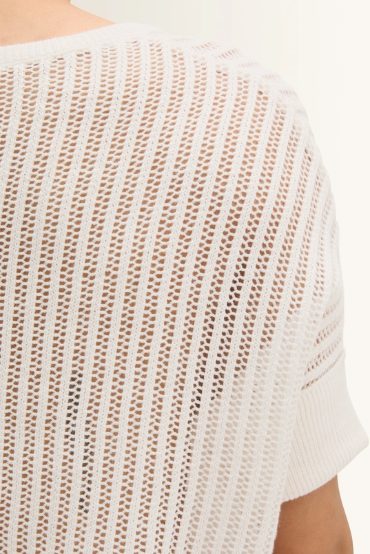 Trui met mesh structuur Marc O'Polo